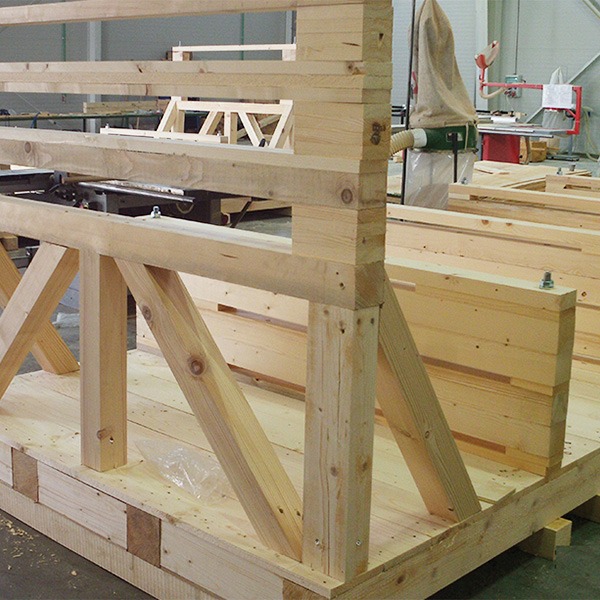 Export packing crates